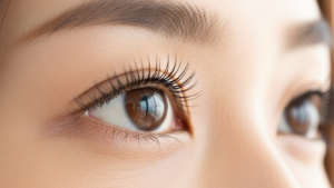 カールしたまつげのイメージ